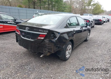 2014 Honda Civic Lx из США, поврежденный, VIN 2HGFB2F55EH555839